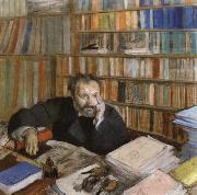 Edgar Degas, Portrait of Edmond Duranty